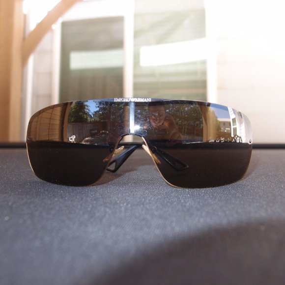 Emporio ARMANI-ITALY-UNISEX SHIELD LIGHTWEIGHT SUNGLASSES main image 12